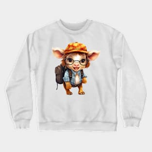 Back To School Cow Crewneck Sweatshirt